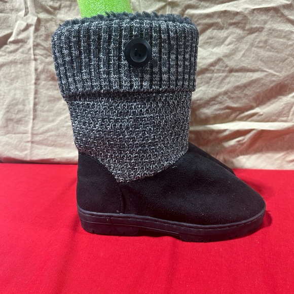 NWT Gold Toe Winter Boots Black/Gray - Picture 3 of 9